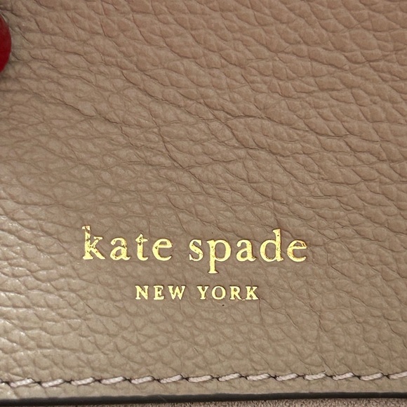 Kate Spade Taupe satchel - Picture 4 of 8